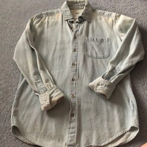 American Apparel Lightwash Denim Shirt